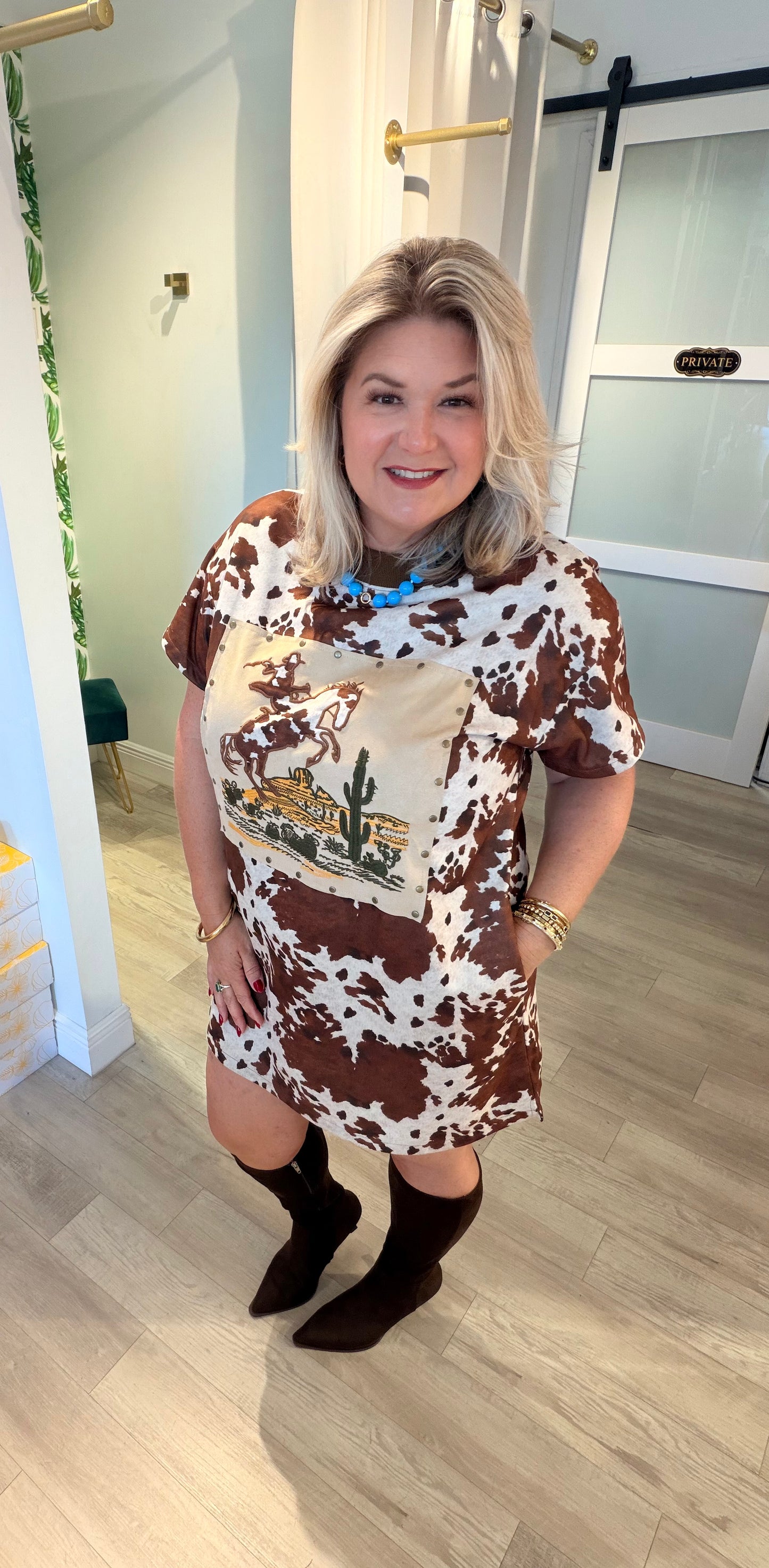 Meet Me at the Rodeo Dress