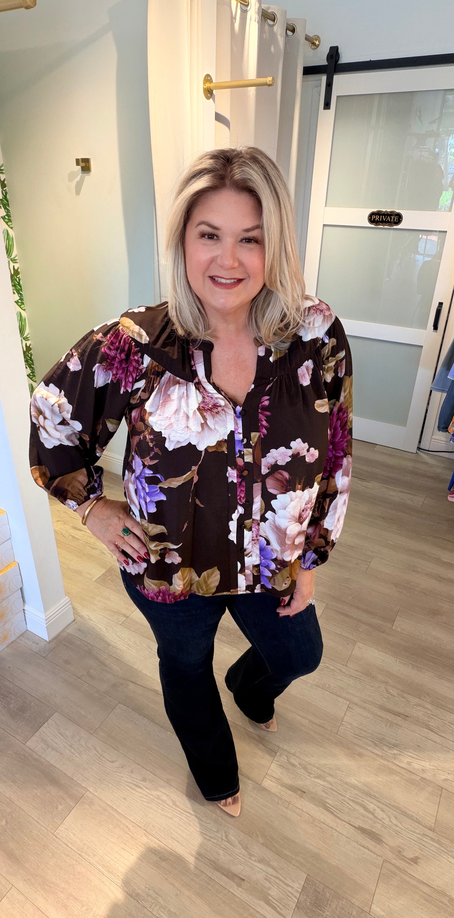 The Mystic Violet Top