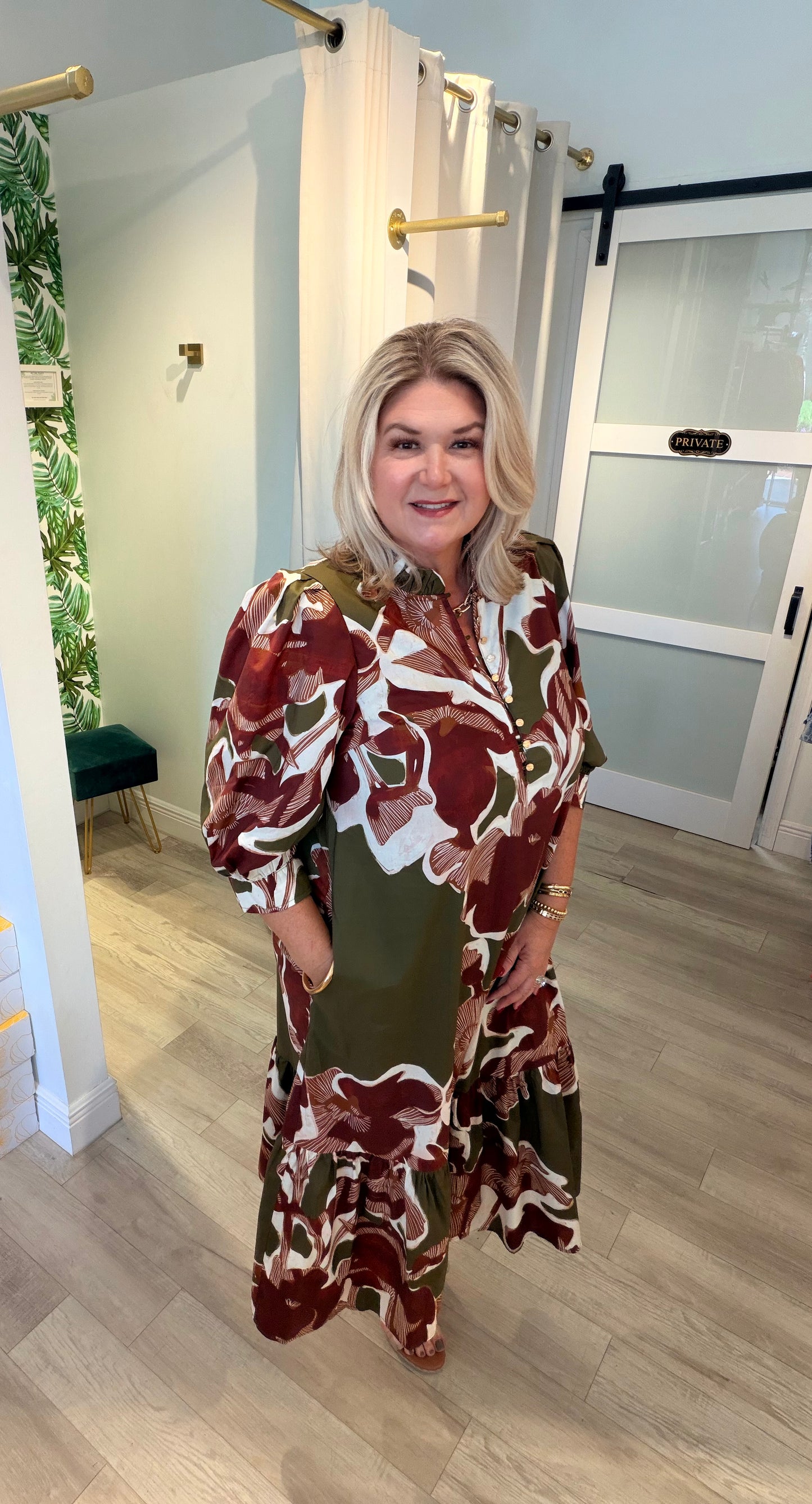 The Artfully Autumn Dress