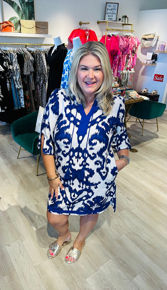 Ocean Blue Dress