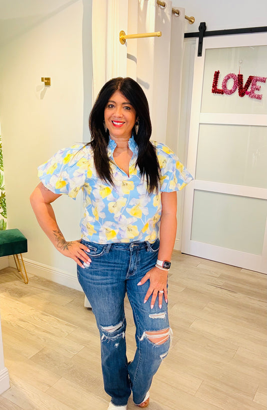 Floral Whisper Top