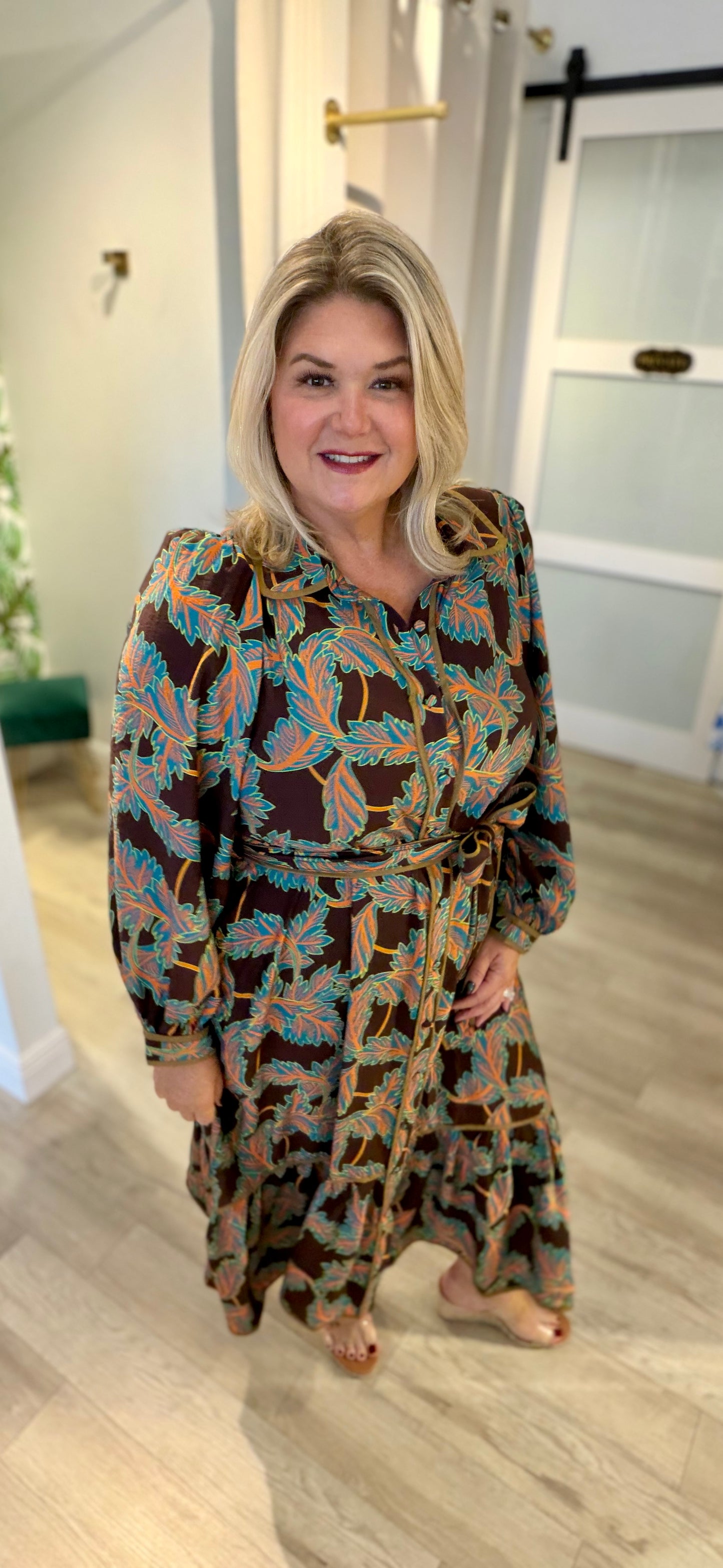 The Harvest Leaves Dress