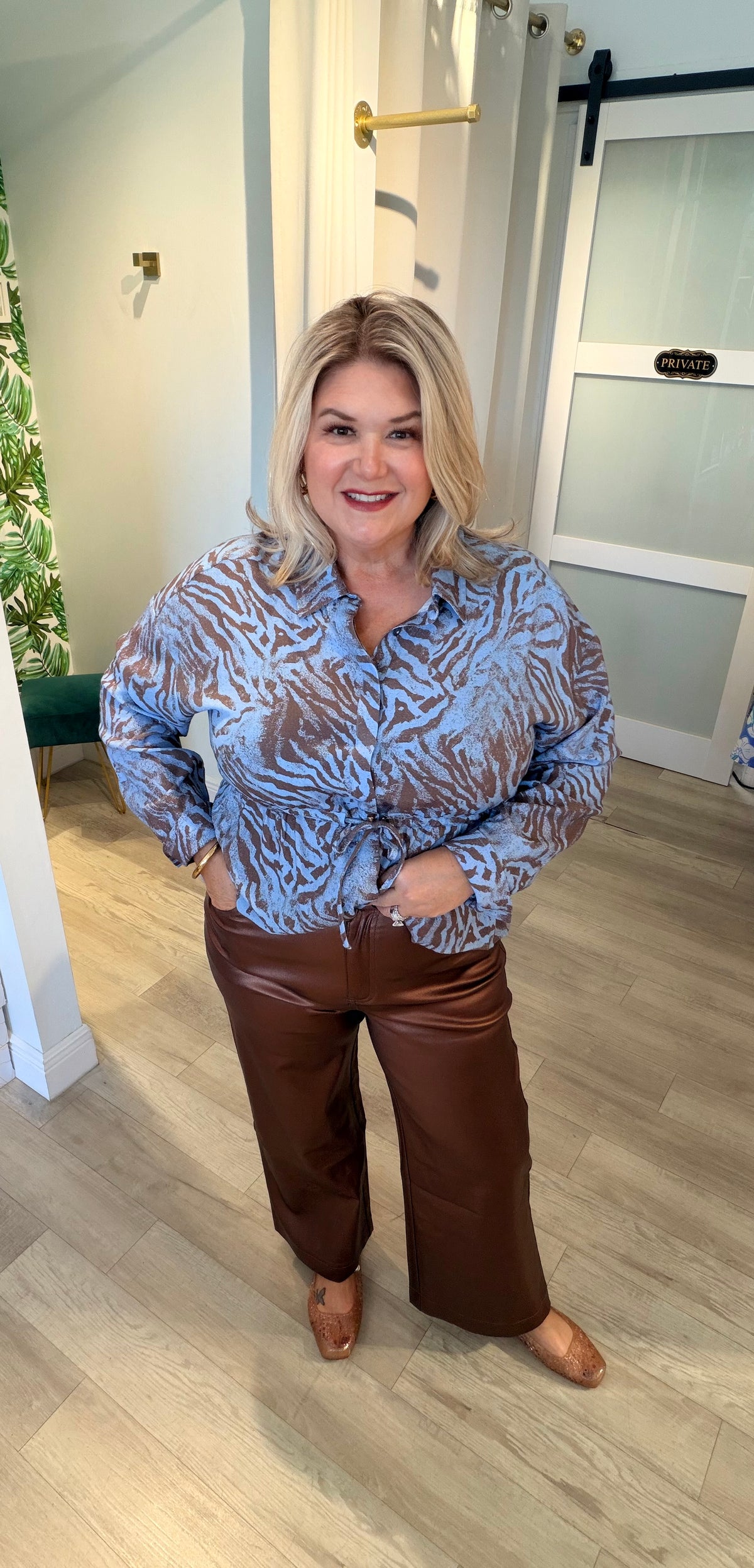 The Metallic Pant
