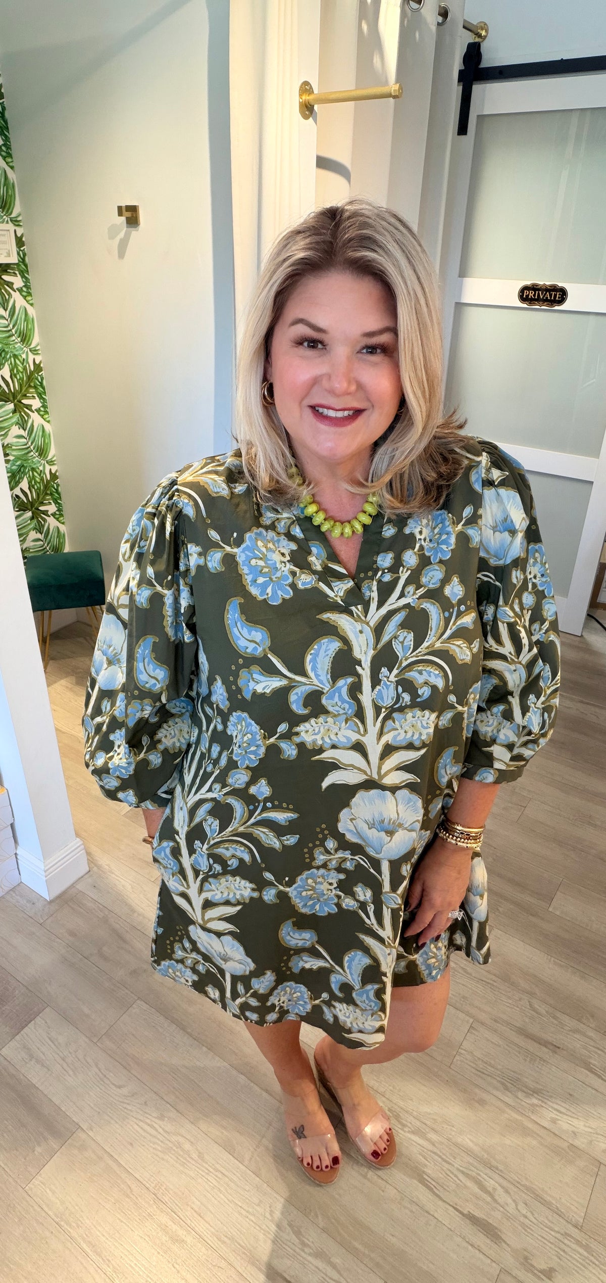 The Fall Floral Dress
