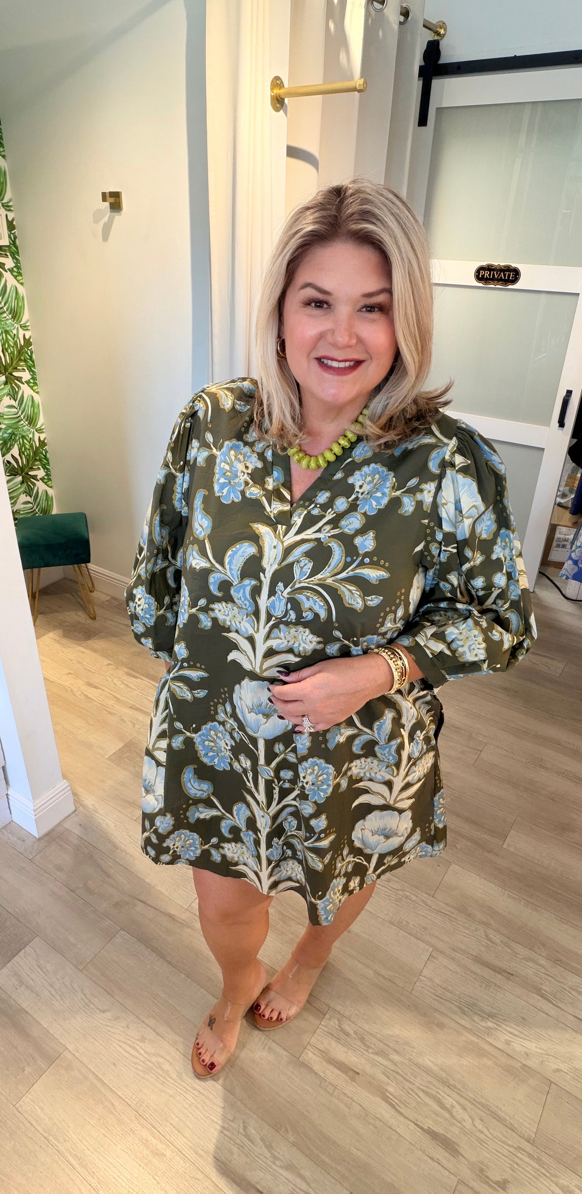 The Fall Floral Dress
