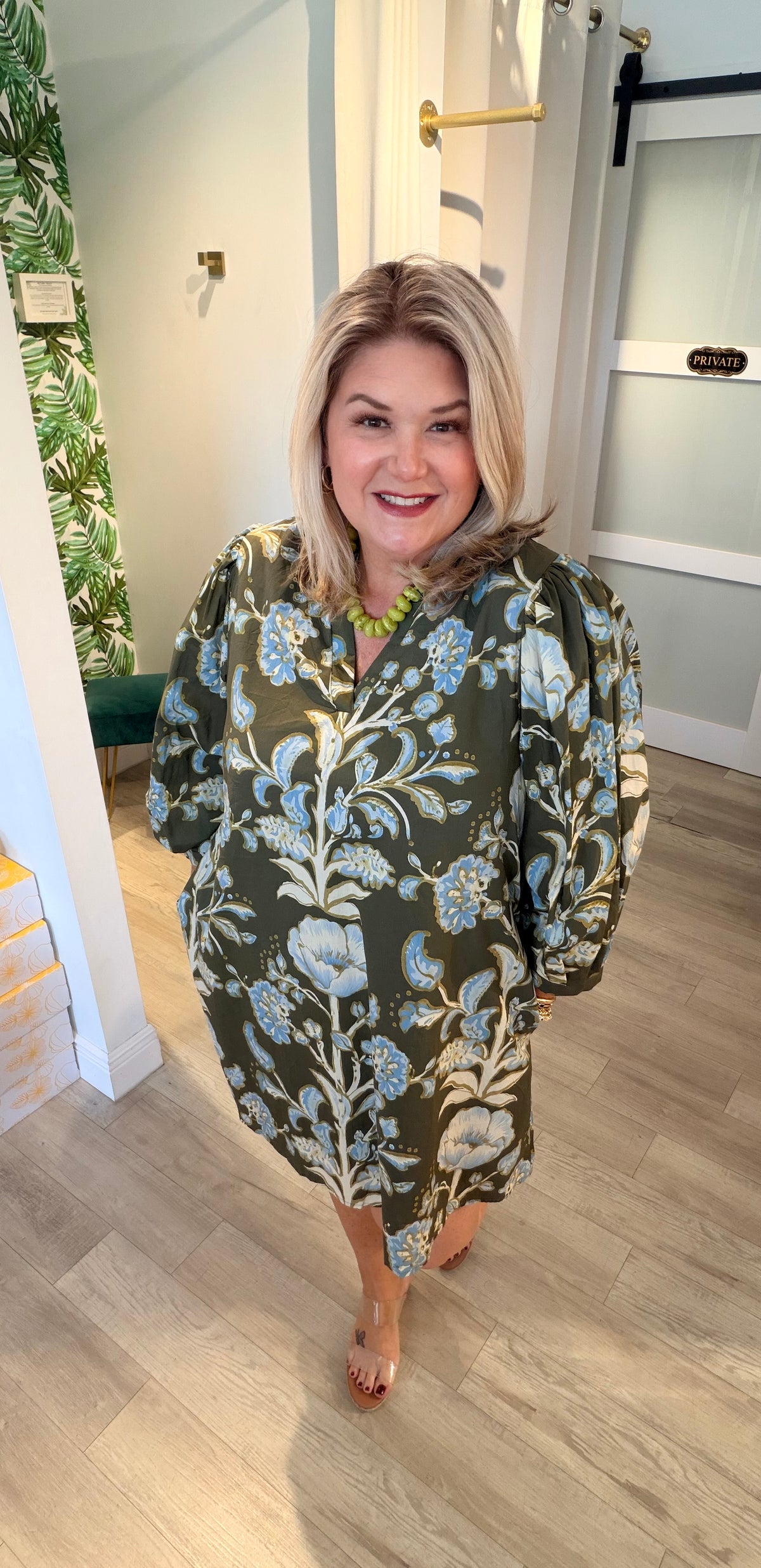 The Fall Floral Dress