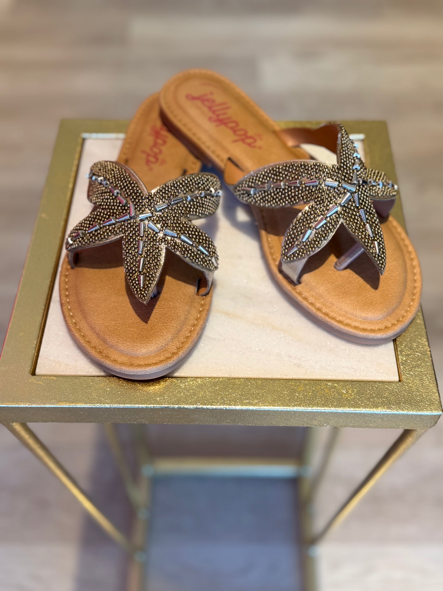 Beaded Starfish Sandal