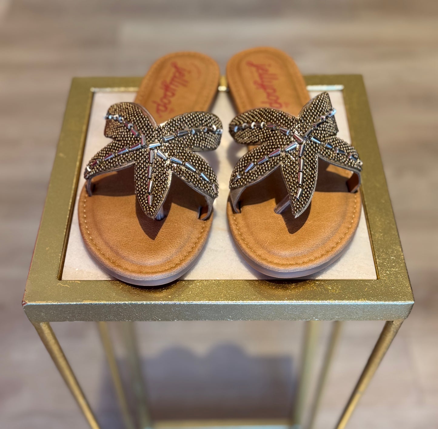 Beaded Starfish Sandal