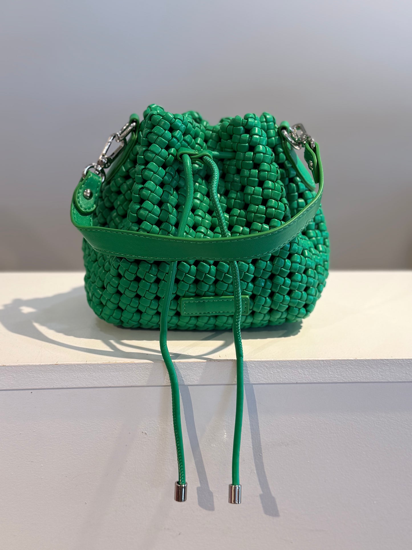 Woven Drawstring Bag