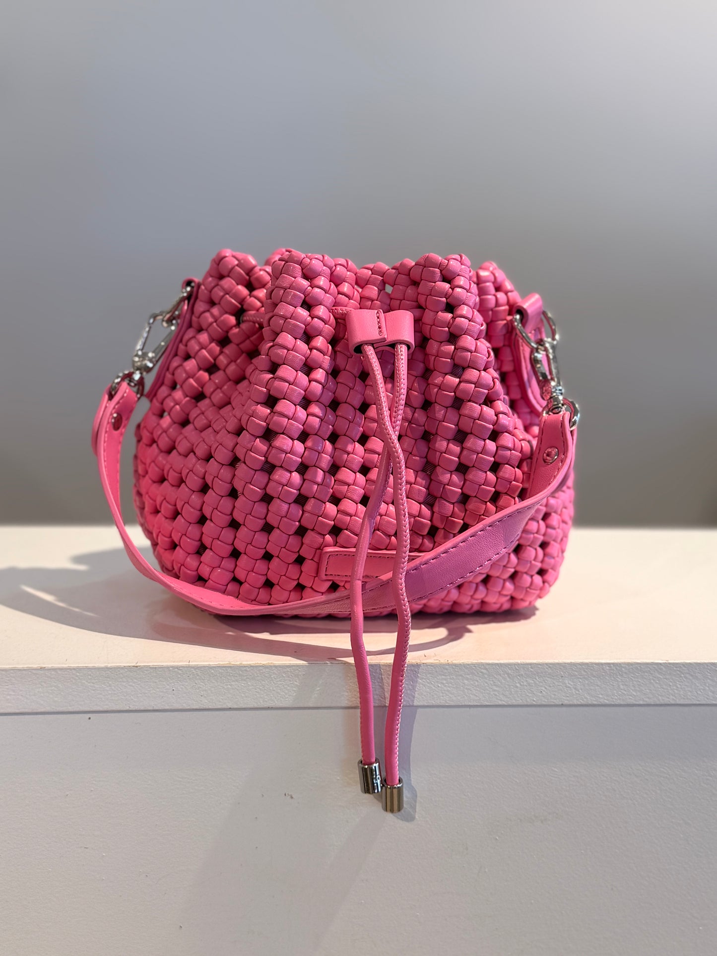 Woven Drawstring Bag