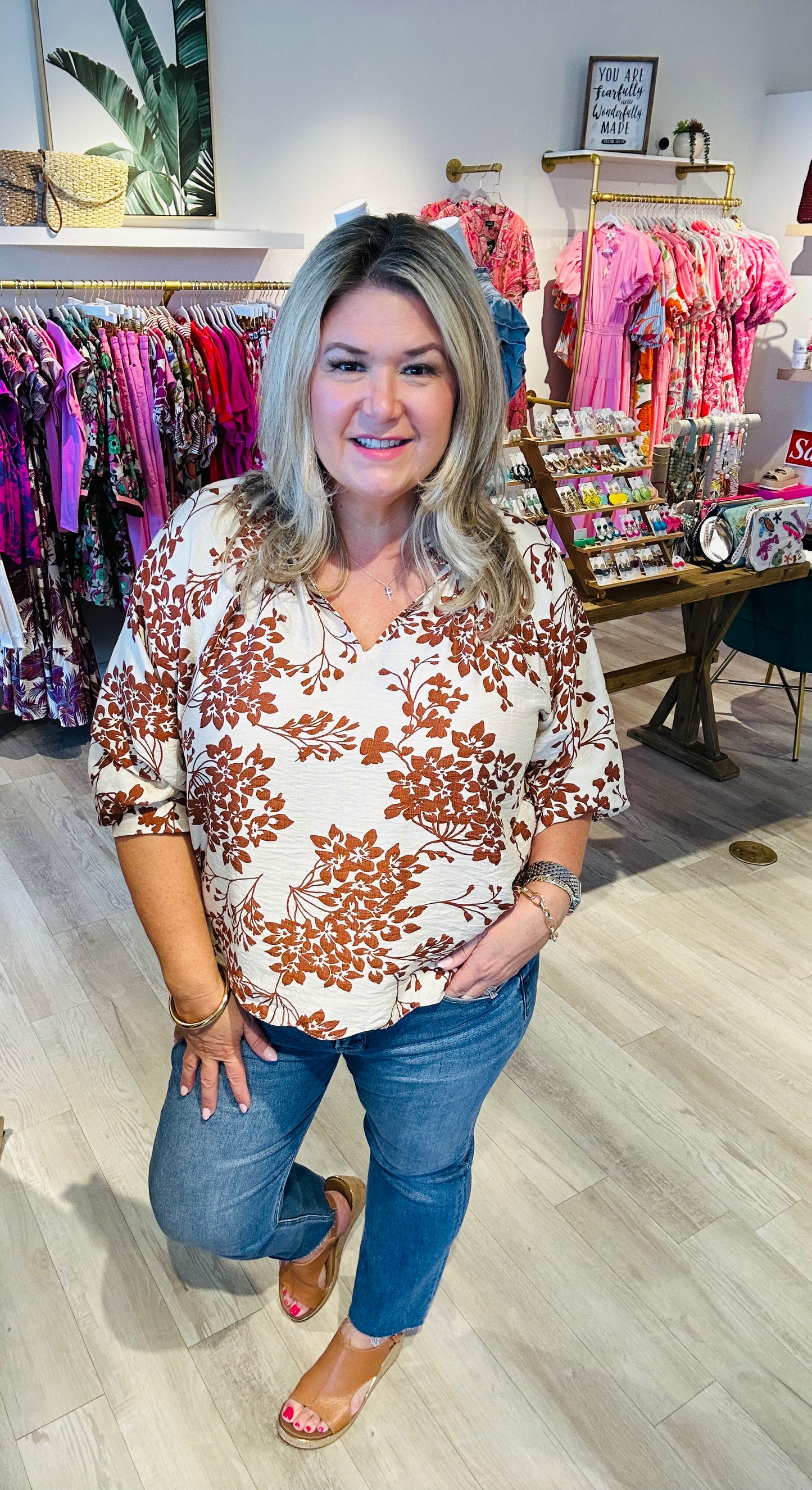 Maple Bloom Top