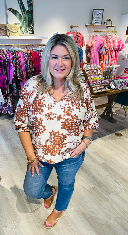 Maple Bloom Top