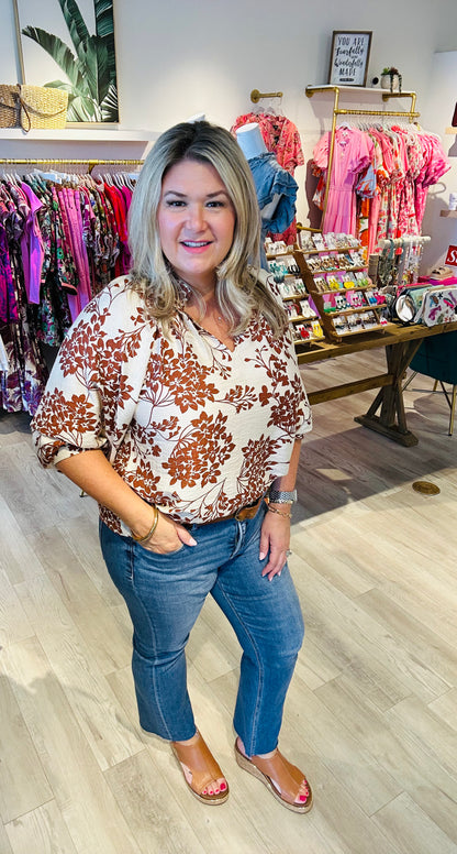 Maple Bloom Top