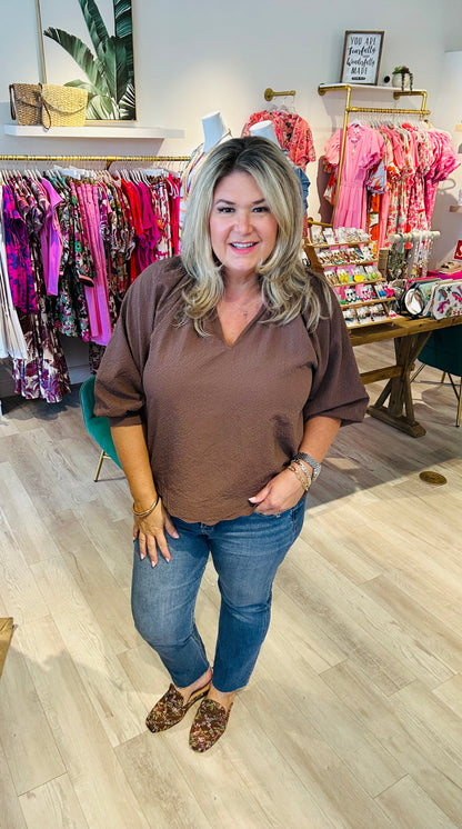 Chestnut Charm Top