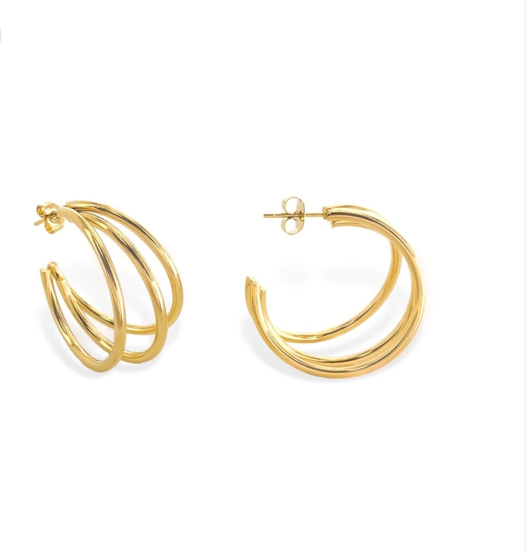 3 Row Hoops