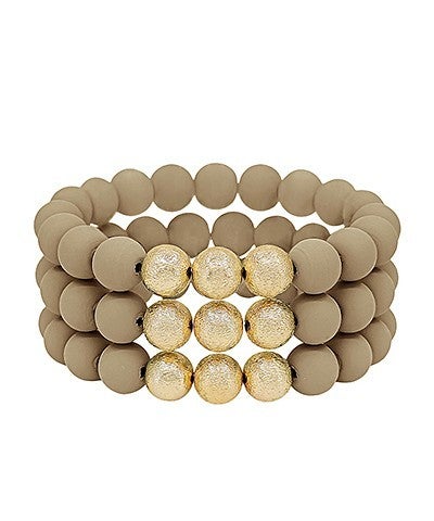 Clay Stack Bracelets