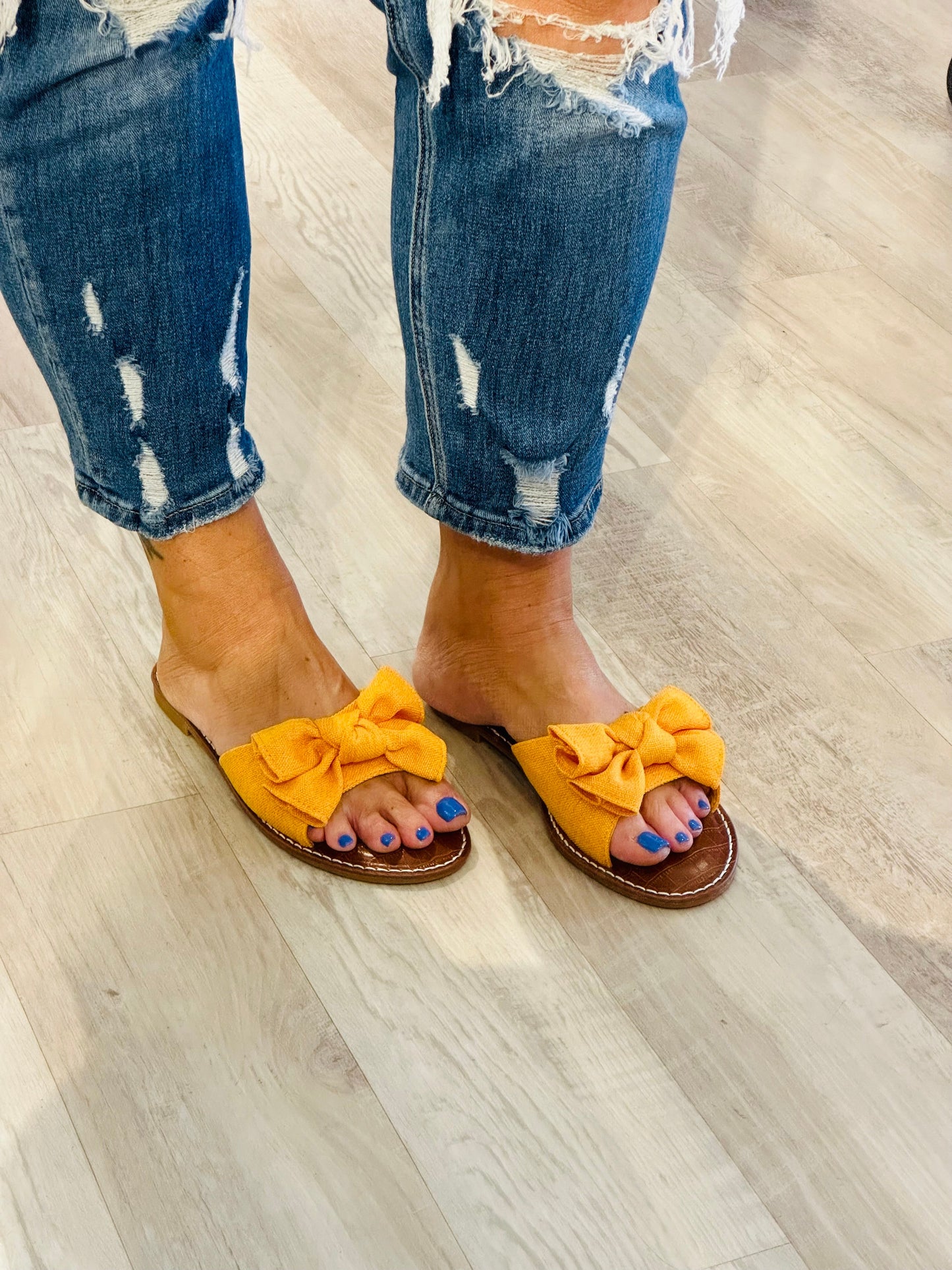Clarissa Bow Flat *Final Sale*
