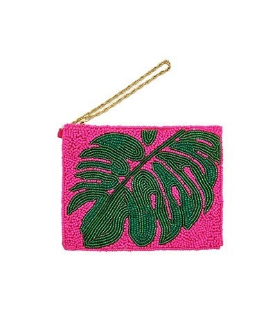 Palm Leaf Wristlet