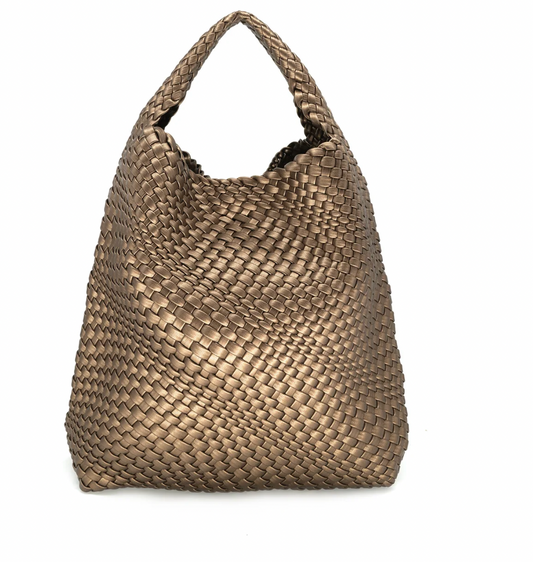 The Luxe Weave Hobo Bag