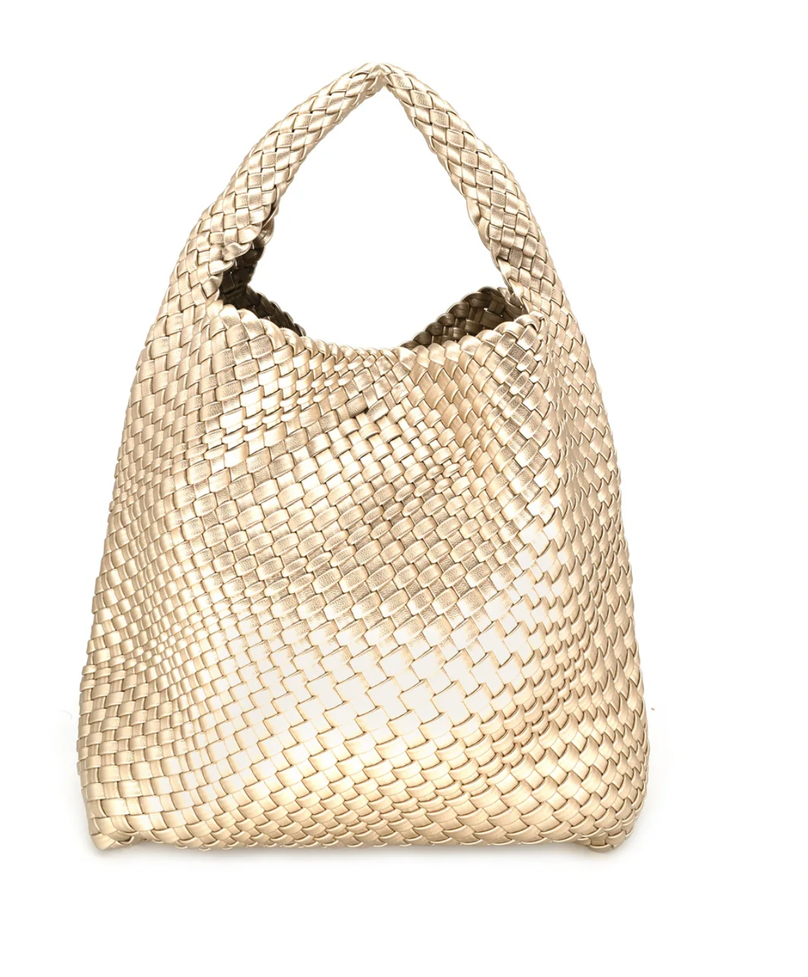 The Luxe Weave Hobo Bag