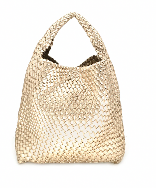 The Luxe Weave Hobo Bag