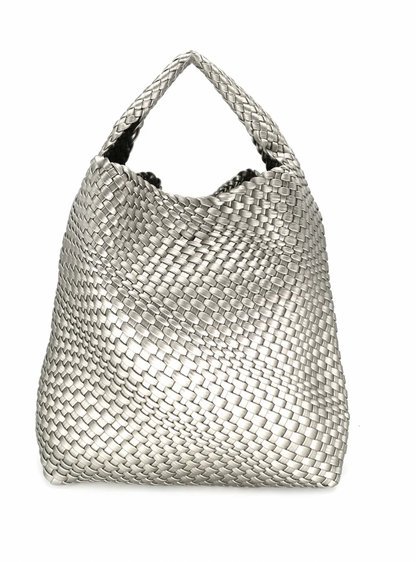 The Luxe Weave Hobo Bag