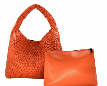 The Luxe Weave Hobo Bag