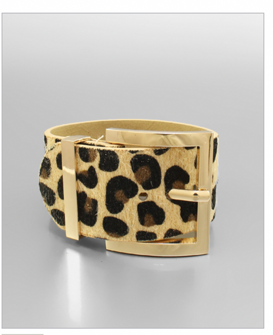 Leopard Buckle Bracelet