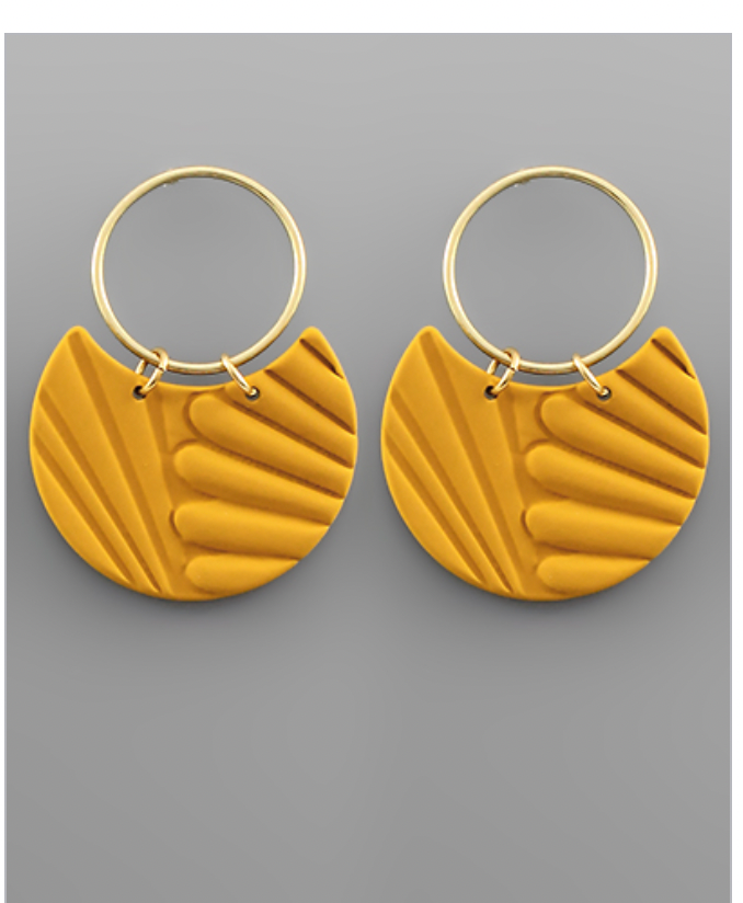 Color Pattern Earrings