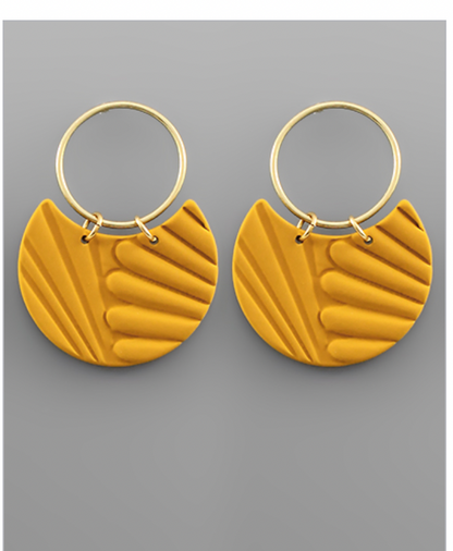 Color Pattern Earrings