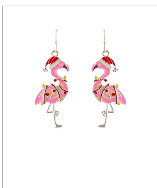 Christmas Flamingo