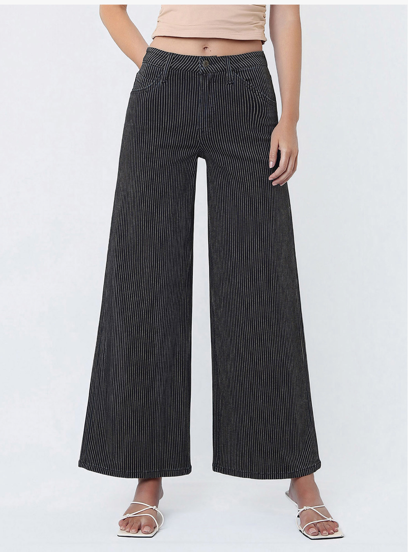 The Pinstriped Jean