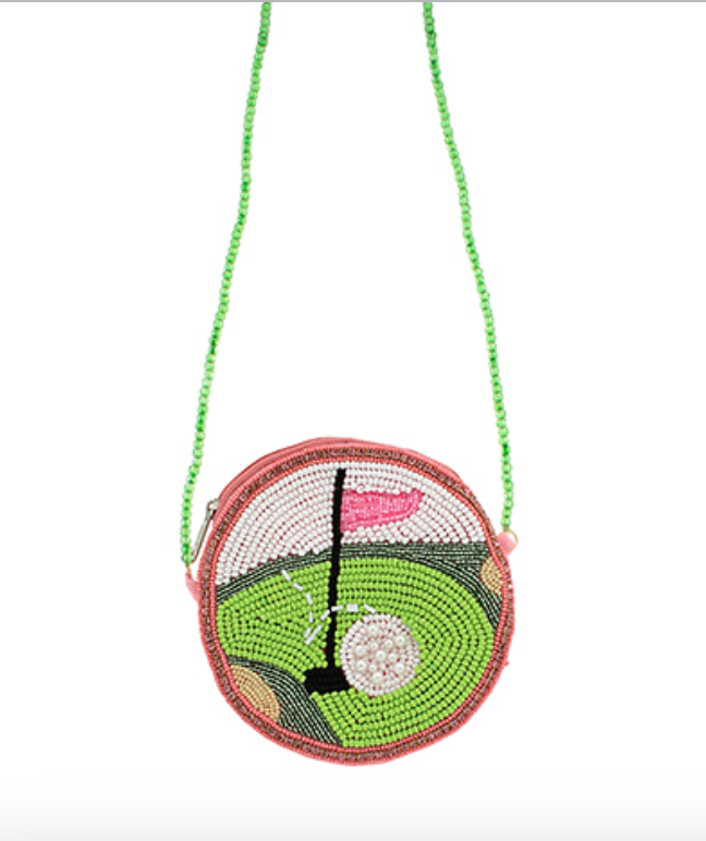 Beaded Crossbody Pouch