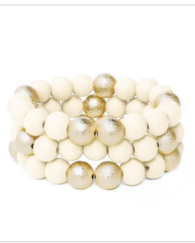 Wood  Stretch Bracelet