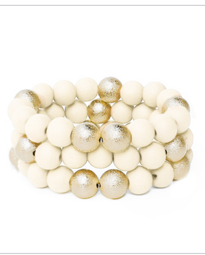 Wood  Stretch Bracelet