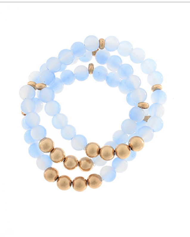 Color Ball Stretch Bracelet