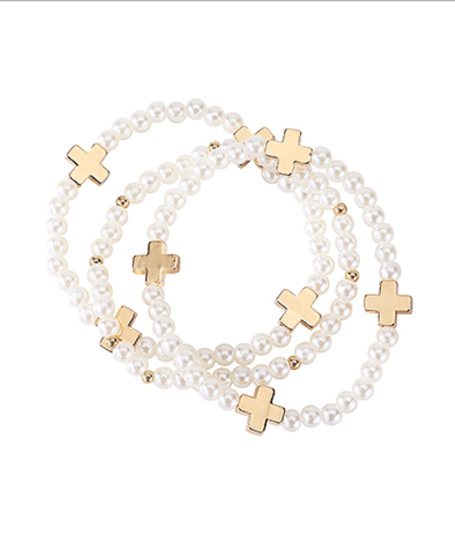 Cross Stack Bracelets
