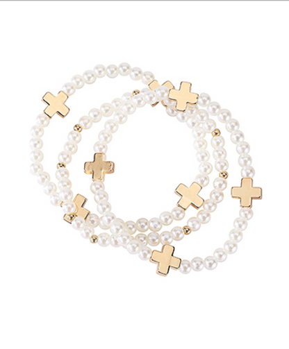 Cross Stack Bracelets
