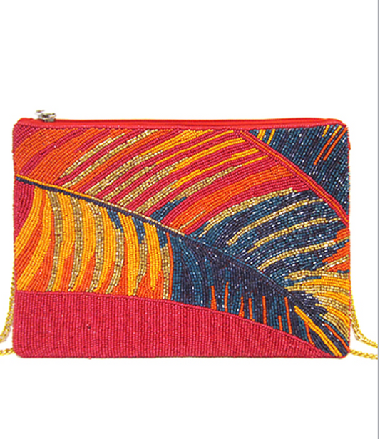 Beaded Palm Bag