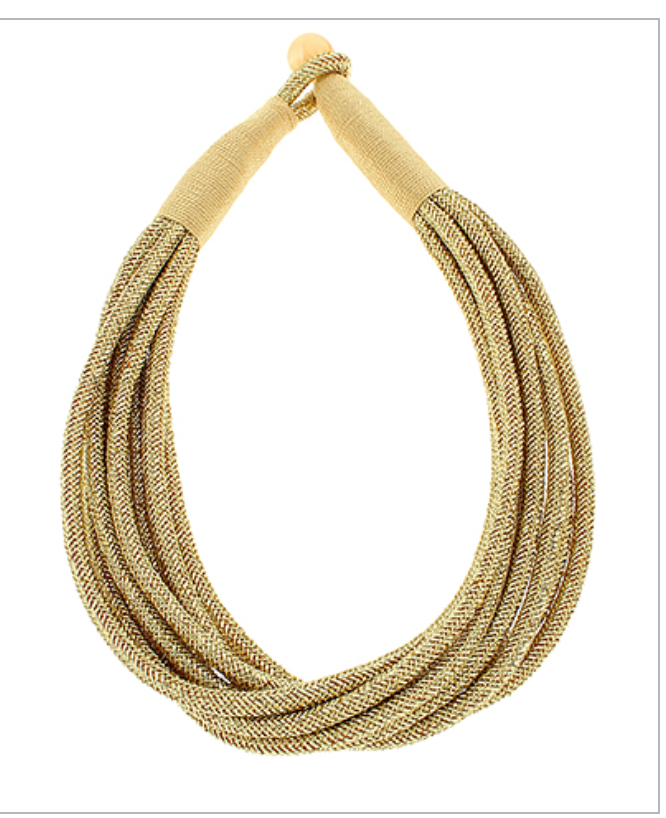 Gold Cord Necklace