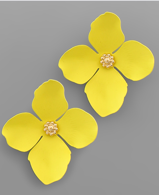 Flower Petal Earrings