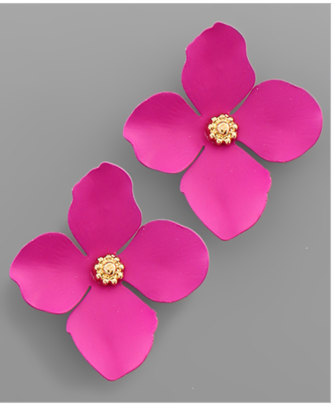 Flower Petal Earrings