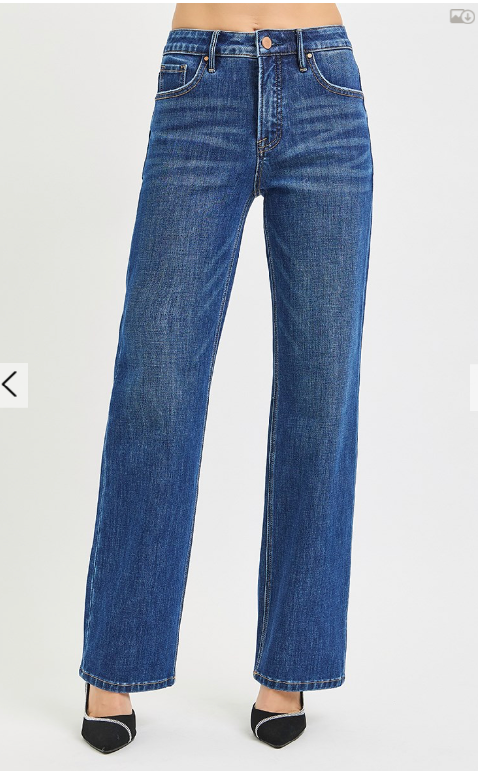 The Leslie Straight Leg Jean