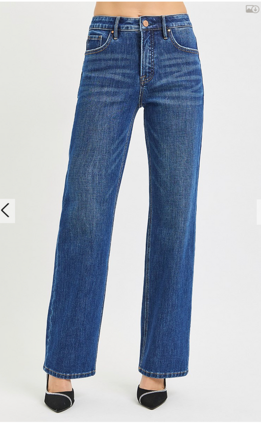 The Leslie Straight Leg Jean