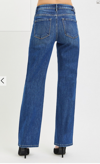The Leslie Straight Leg Jean