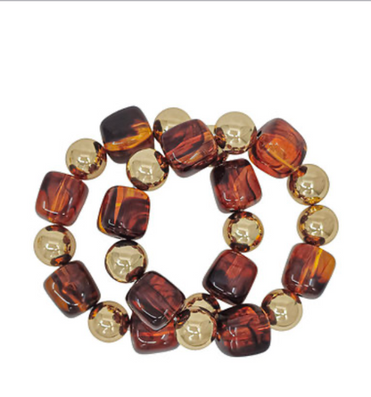 Color Bead Bracelet