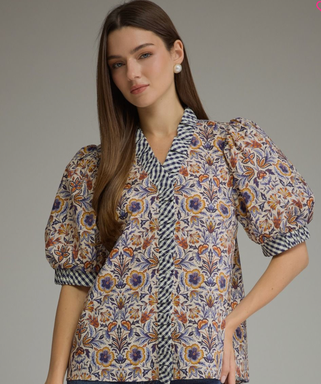 Perfectly Patterned Top