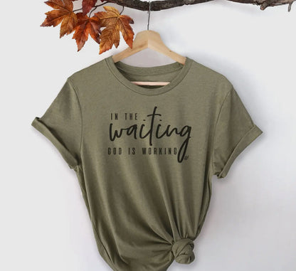 In the waiting