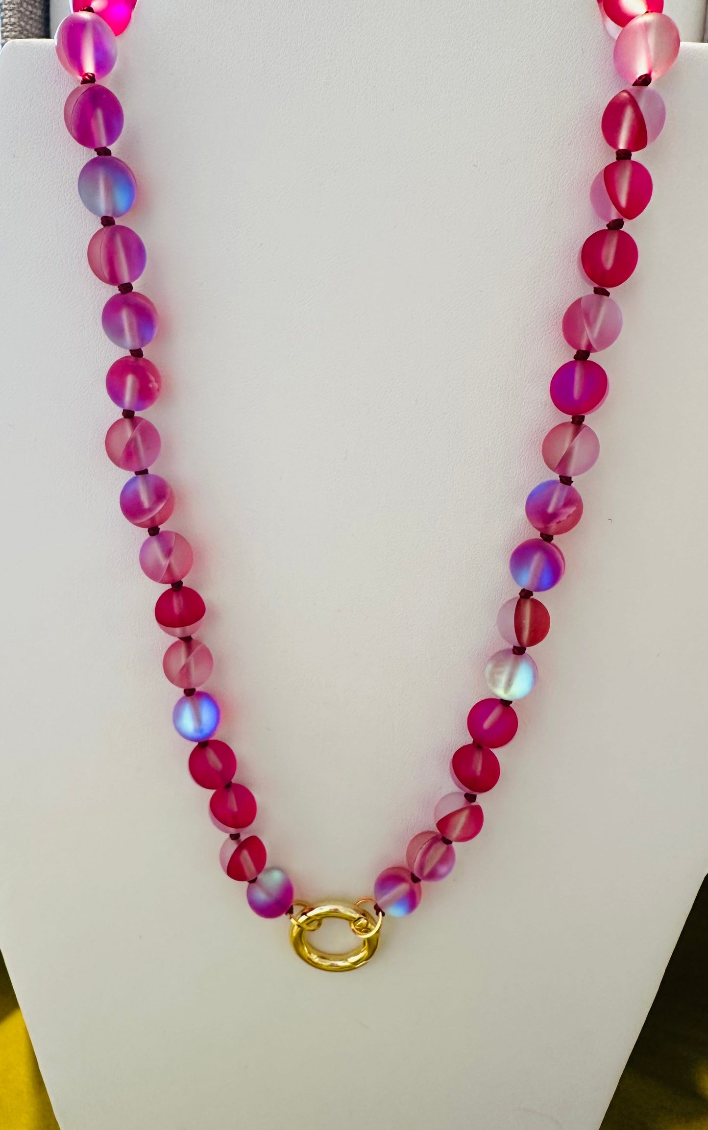Mermaid Glass Bead Necklace