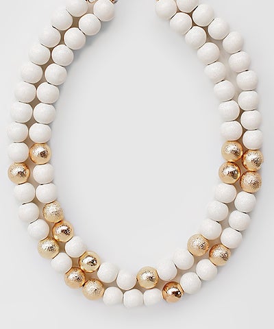 Wood Bead Necklace